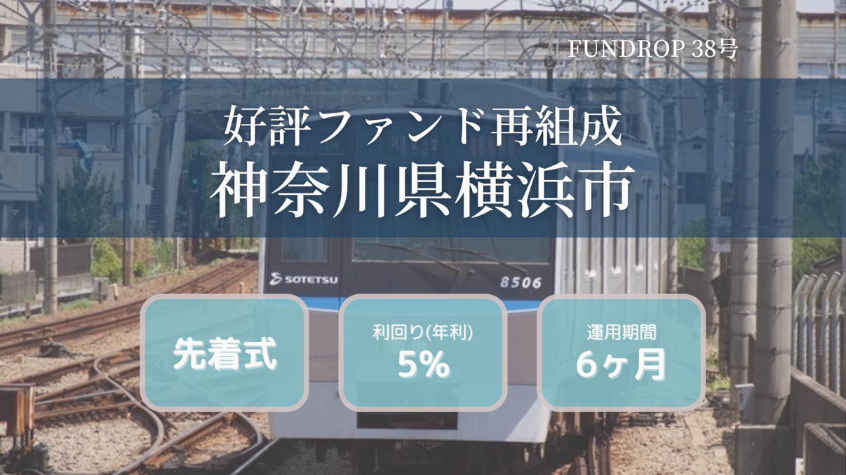 FUNDROP　38号「神奈川県横浜市」賃料保証×再組成